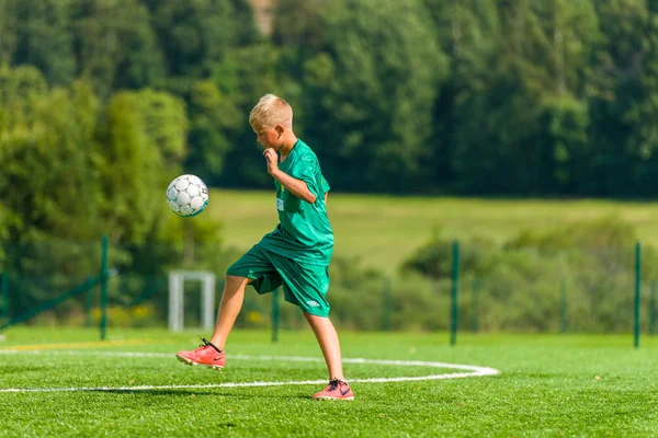 Fotbollsspelare — Stockfoto