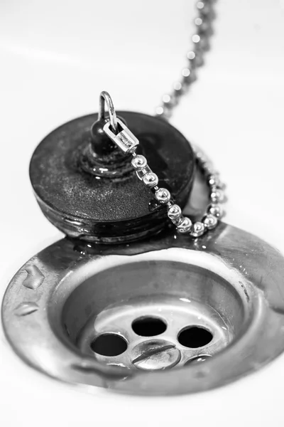Sink and plug — Stock Photo, Image
