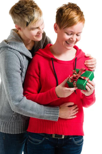 Lesbian couple — Stock Photo, Image