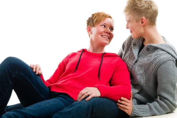 Lesbian couple — Stock Photo, Image