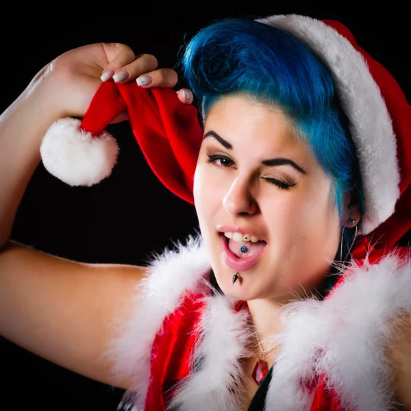 Julflicka — Stockfoto