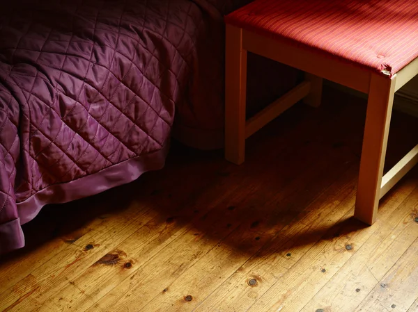 Bed and chair — Stock Photo, Image