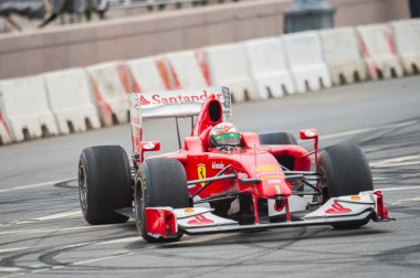 Giancarlo fisichella, scuderia ferrari yarış 2012 moscow City