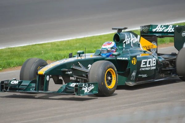 Caterham f1 Team Vitaly petrov - Stok İmaj