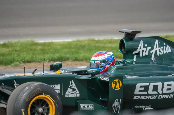 Vitaly Petrov del equipo Caterham F1 — Foto de Stock