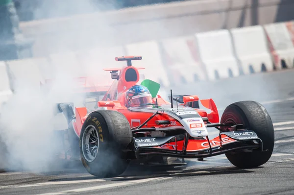 Charles pic marussia f1 racing Stock Fotografie