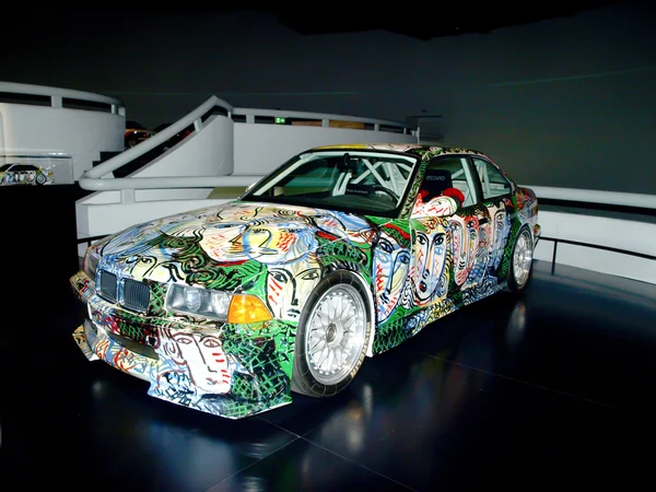 BMW kunst auto — Stockfoto