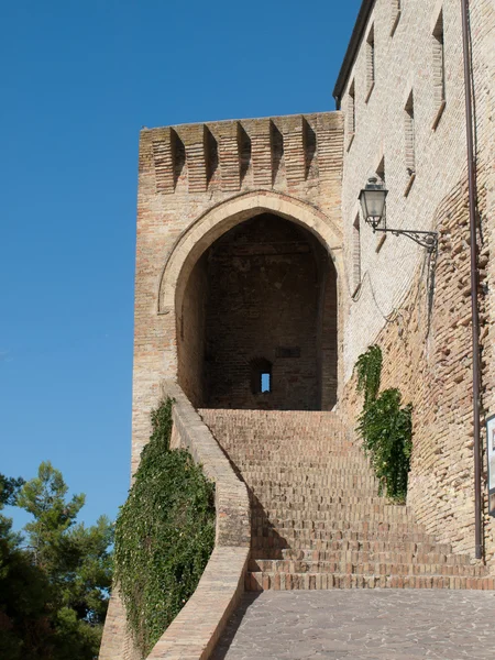 Fortressacquaviva picena- italien — Stockfoto