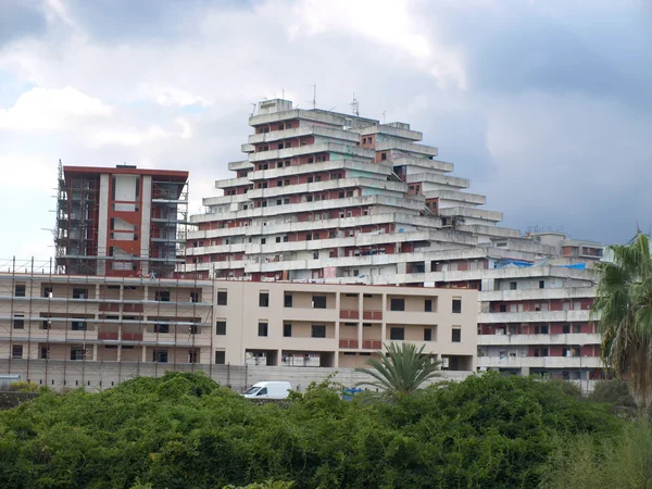 Vista de scampia - Nápoles — Fotografia de Stock
