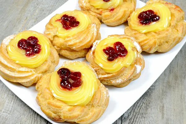 Αρχική zeppole — Φωτογραφία Αρχείου