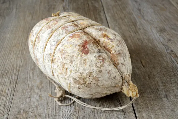 Soppressata saqueada — Fotografia de Stock