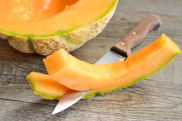 Cantalupo melon — Stock Photo, Image