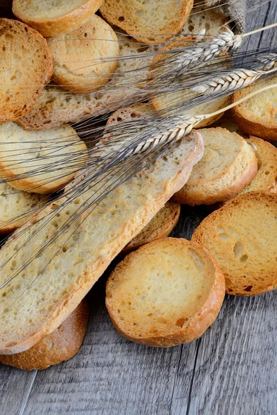 Freselle van het brood in de zak — Stockfoto