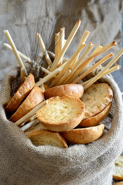 Freselle de pan en saco —  Fotos de Stock