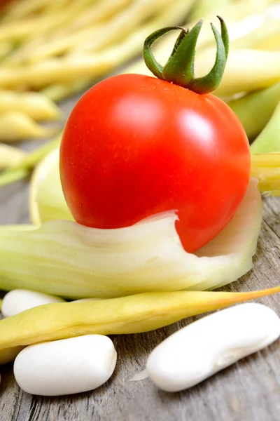 Fresh white beans — Stock Photo, Image