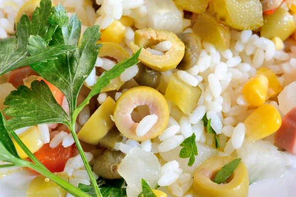 Arroz para ensalada — Foto de Stock