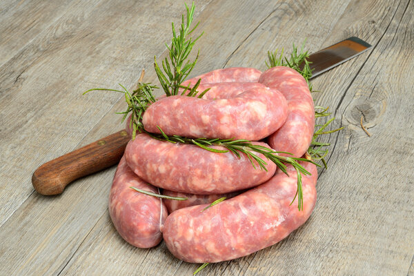 pork sausages