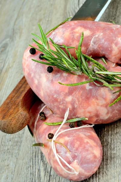 Schweinswürste — Stockfoto