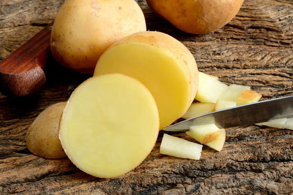 Geel zoete aardappel — Stockfoto