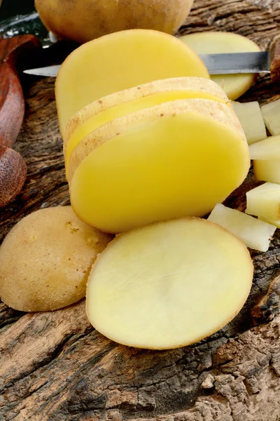 Geel zoete aardappel — Stockfoto