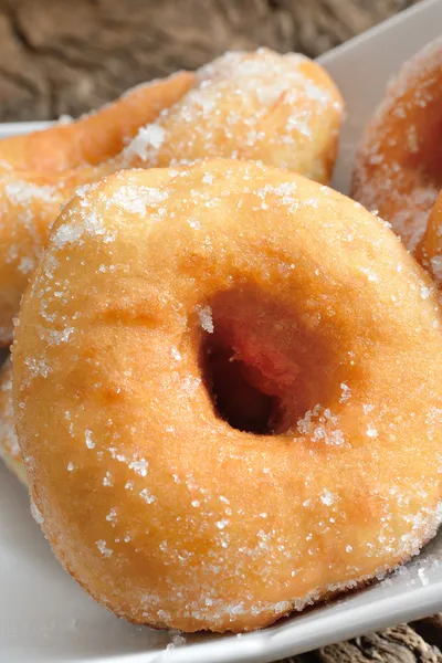 Donut frito — Fotografia de Stock