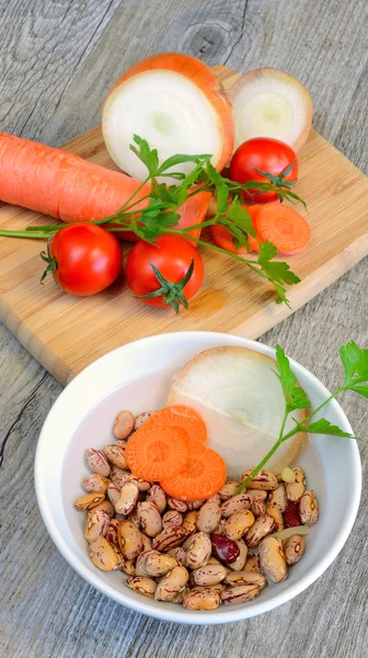 Zutaten für Suppen — Stockfoto