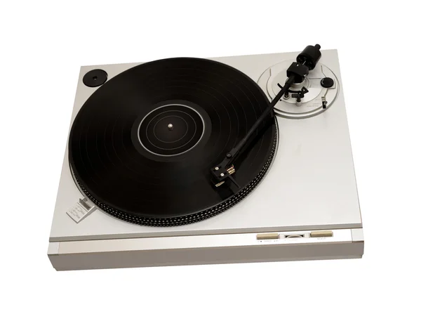 Vintage audio turntable — Stock Photo, Image