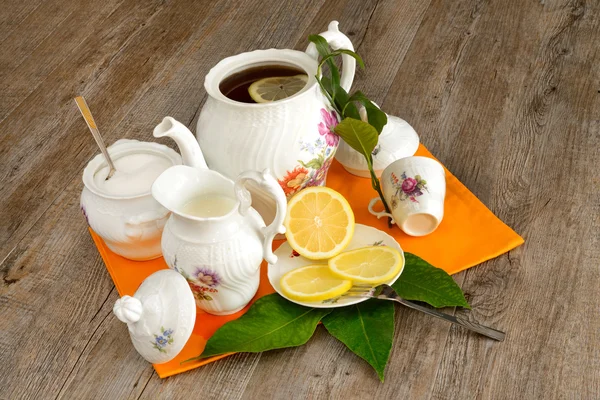 Tea breakfast — Stock Photo, Image