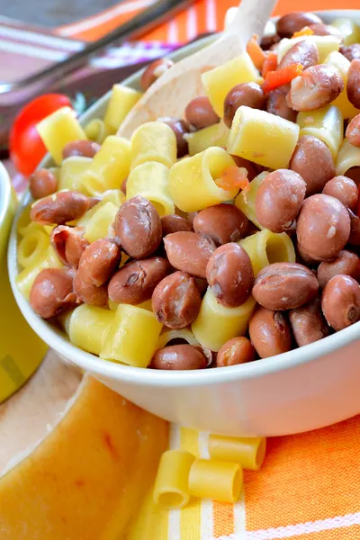 Pasta y frijoles — Foto de Stock