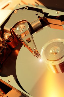 sabit disk açıldı