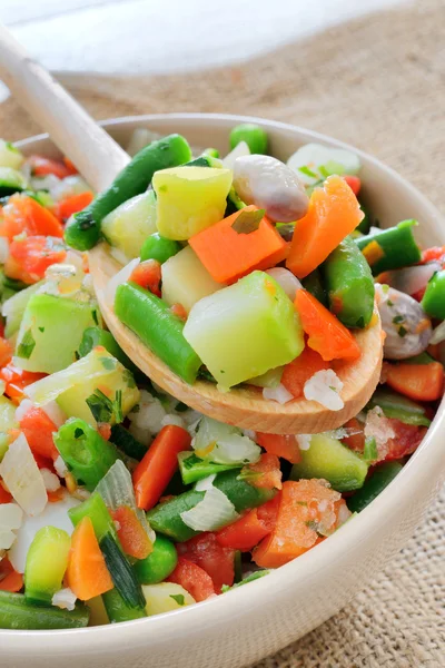 Minestrone Gemüse — Stockfoto