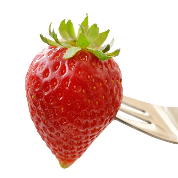 Strawberries and lemon — Stock Photo, Image