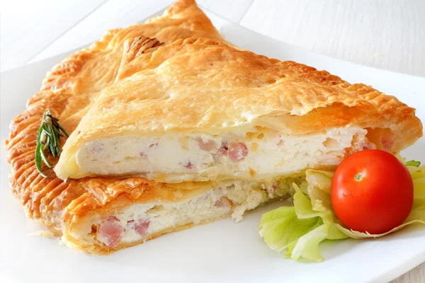 Puff pastry rustic — Stock Photo, Image