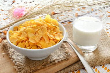cereal for breakfast clipart