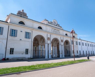 Maranello - İtalya - 12 Haziran 2021: Marco Biagi Ekonomi Bölümü, Modena Üniversitesi