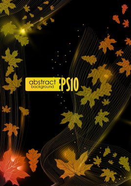 Soyut sonbahar arkaplanı.