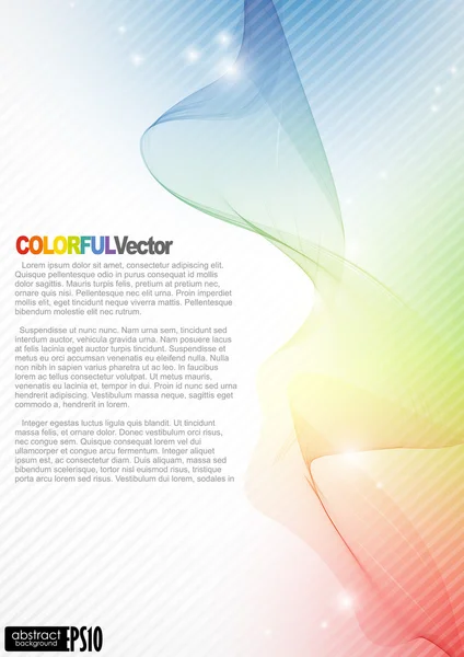 Fondo colorido abstracto. — Vector de stock