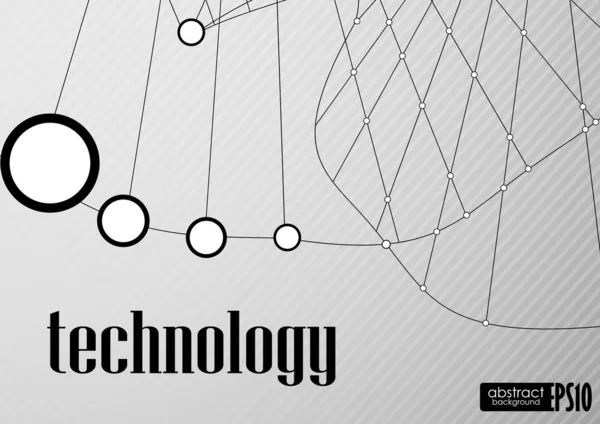 Technologische achtergrond. — Stockvector