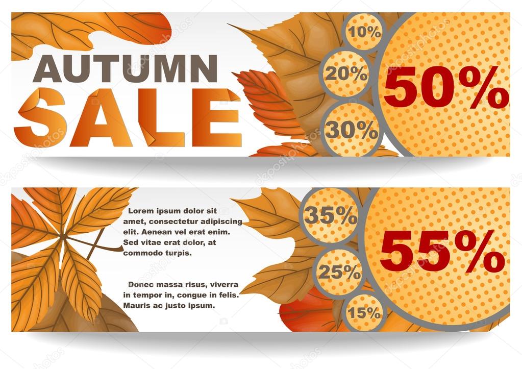 Autumn sale.