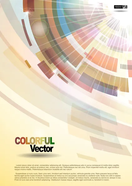 Fondo colorido abstracto. — Vector de stock