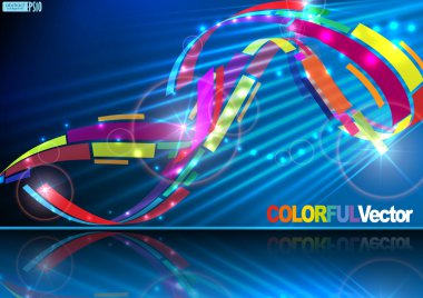 Soyut renkli arkaplan.