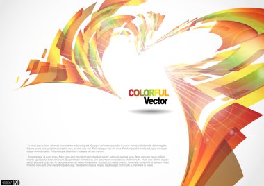 Soyut renkli arkaplan.