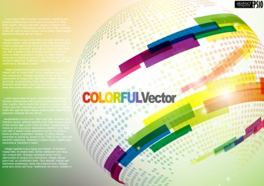 Soyut renkli arkaplan.