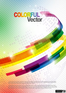 Soyut renkli arkaplan.