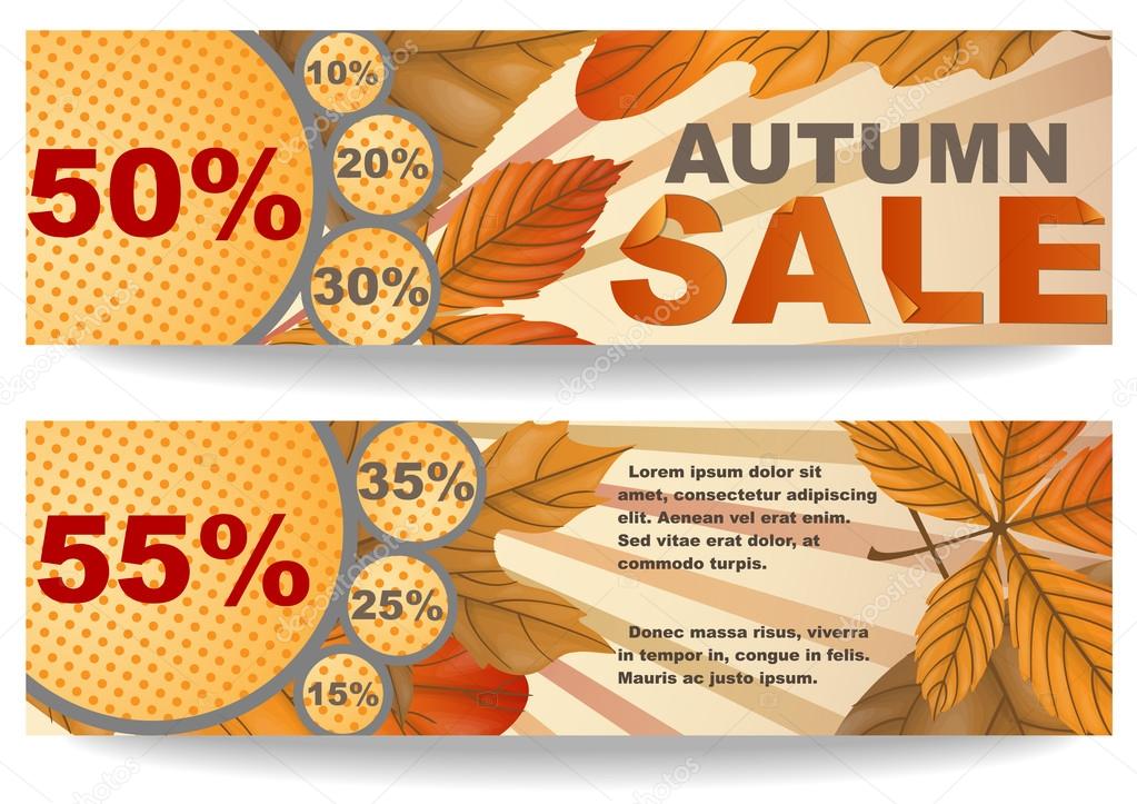 Autumn sale.