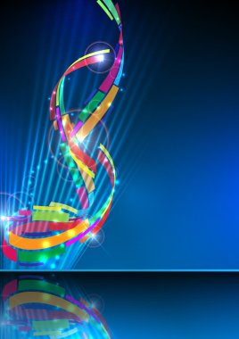 Soyut renkli arkaplan.