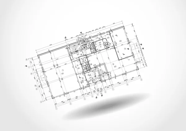 Fondo arquitectónico — Archivo Imágenes Vectoriales