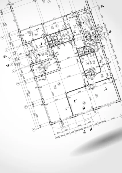 Fondo arquitectónico . Vectores de stock libres de derechos