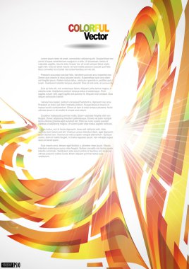 Soyut renkli arkaplan.