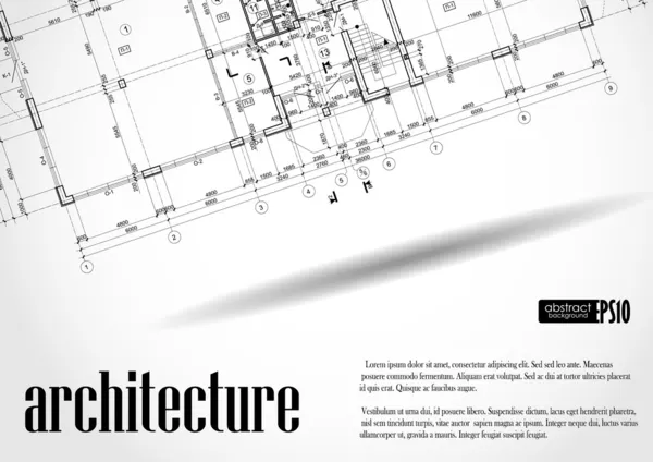 Fondo arquitectónico . — Archivo Imágenes Vectoriales